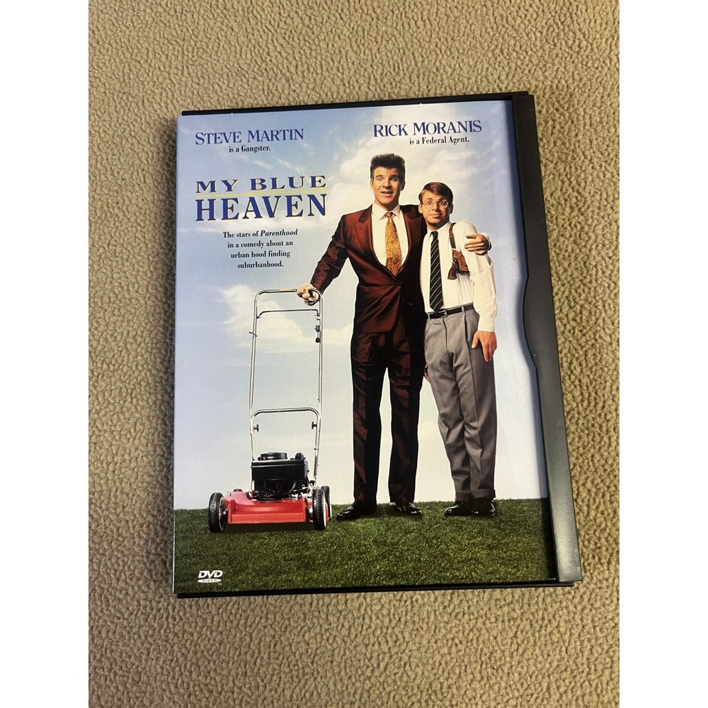 My Blue Heaven DVD Steve Martin Rick Moranis 1990 Comedy Warner Bros
